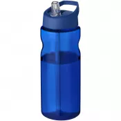 Niebieski - Bidon H2O Base® o pojemności 650 ml z wieczkiem z słomką