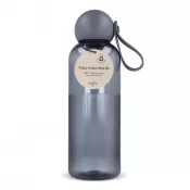 ciemnoszary transparentny - Sagaform Ture butelka na wodę 600ml