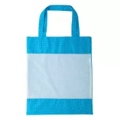 biały - SuboShop Mesh personalizowana torba na zakupy