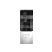 czarny - Pendrive dwustronny Silicon Power Mobile C31 USB 3.2 Type A and C 16 do 128GB
