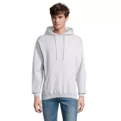 Bluza unisex z kapturem 280 g/m² Sol's CONDOR Szary Melanż 2
