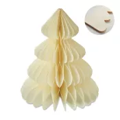 Choinka papierowa składana 30 cm HARMOBIG Bezowy