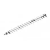 srebrny - Długopis metalowy KALIPSO
