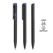 Royal blue - Długopis metalowy CLIPSY soft touch
