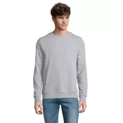 Bluza unisex organiczna 280 g/m² Sol's COMET Szary Melanż 2