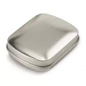 srebrny - Miętówki w metalowym, prostokątnym opakowaniu