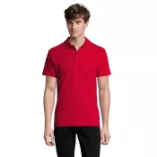 Koszulka polo męska piqué 210 g/m² Sol's SPRING II Czerwony