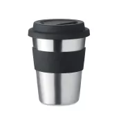 Kubek stalowy jednościenny z pokrywką 350 ml IRMUG