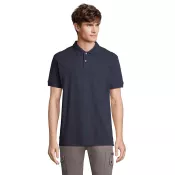 Koszulka polo męska z czesanej bawełny Sol's PACIFIC French Navy