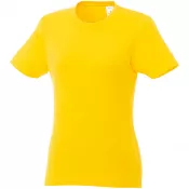 Żółty - Damska koszulka reklamowa 150 g/m² Elevate Heros