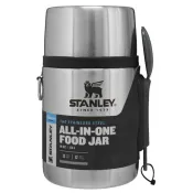 szary - Pojemnik na żywność Stanley ADVENTURE VACUUM FOOD JAR 0,53L