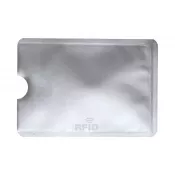 srebrny - Etui na karty kredytowe RFID Becam