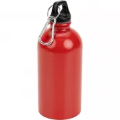 czerwony - Butelka stalowa NEW YORK 500 ml