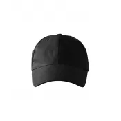czarny - Reklamowa czapka z daszkiem Malfini 6P 305