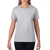 Sport Grey  - Koszulka bawełniana 185g/m² Gildan Premium Cotton® - DAMSKA