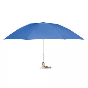 Parasol składany automatyczny 23" z RPET LEEDS Niebieski