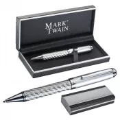 szary - Długopis Columbia Mark Twain