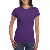 Purple - Koszulka bawełniana 150 g/m² Gildan SoftStyle™ - DAMSKA