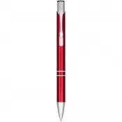 Czerwony - Długopis anodowany Moneta