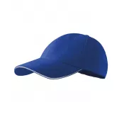 Chabrowy - Reklamiowa czapka z daszkiem Malfini SANDWICH 6P 306