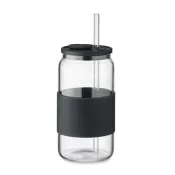 Kubek szklany borokrzemowy ze słomką 550 ml BOROSIP