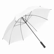 biały - Parasol bez automatu