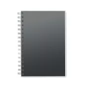 Notes A5 w okładce RPET 80 kartek w linię ANOTATE Czarny