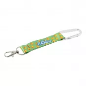 srebrny - SuboRing Double personalizowany brelok RPET