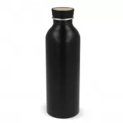 czarny - Butelka na wodę Jekyll z aluminium pochodzącego z recyklingu 550 ml