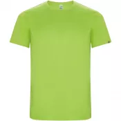 Lime / Green Lime - Imola sportowa koszulka dziecięca z krótkim rękawem