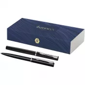 Czarny - Zestaw piśmienniczy długopis i pióro kulkowe Waterman Allure
