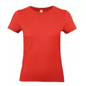 Fire Red (007) - Damska koszulka reklamowa 185 g/m² B&C #E190 / WOMEN