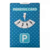 biały - CreaPark karta parkingowa