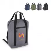 Plecak z powłoką PU, wykonany z materiału R-PET 600D, 27,5 x 12 x 37,5 cm, 12 l