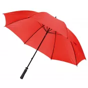 czerwony - Parasol manualny wiatroodporny Ø131 cm TORNADO