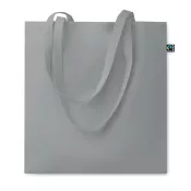 Torba z bawełny Fairtrade 140 g/m² OSOLE COLOUR Szary
