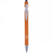 pomarańczowy - Długopis z touch pen-em