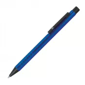 niebieski - Długopis metalowy reklamowy