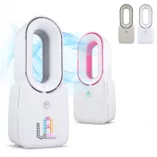 Wentylator bezłopatkowy inSideOut Brislux z oświetleniem LED