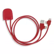 czerwony - Xoopar Ice-C GRS Charging cable