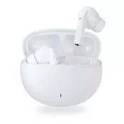Biały - Boompods Echowave True Wireless - bezprzewodowe słuchawki douszne