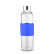 niebieski - Butelka szklana GLASSI 520 ml