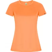 Fluor Orange - Damska koszulka sportowa poliestrowa 135 g/m² ROLY IMOLA WOMAN 0428