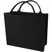 Czarny - Page torba na zakupy z materiału z recyklingu o gramaturze 400 g/m²