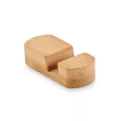 Mini podstawka pod telefon z bambusa POY