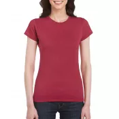 Antique Cherry Red - Koszulka bawełniana 150 g/m² Gildan SoftStyle™ - DAMSKA