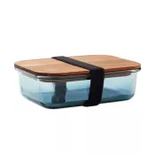 Lunchbox szklany 800 ml VITRIO LUNCH Przezroczysty Niebieski
