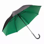 czarny, zielony - Parasol automatyczny