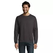 Bluza męska z okrągłym dekoltem 260 g/m² Sol's SPIDER Charcoal Melange