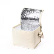 beżowy - Bawełniana torba termoizolacyjna